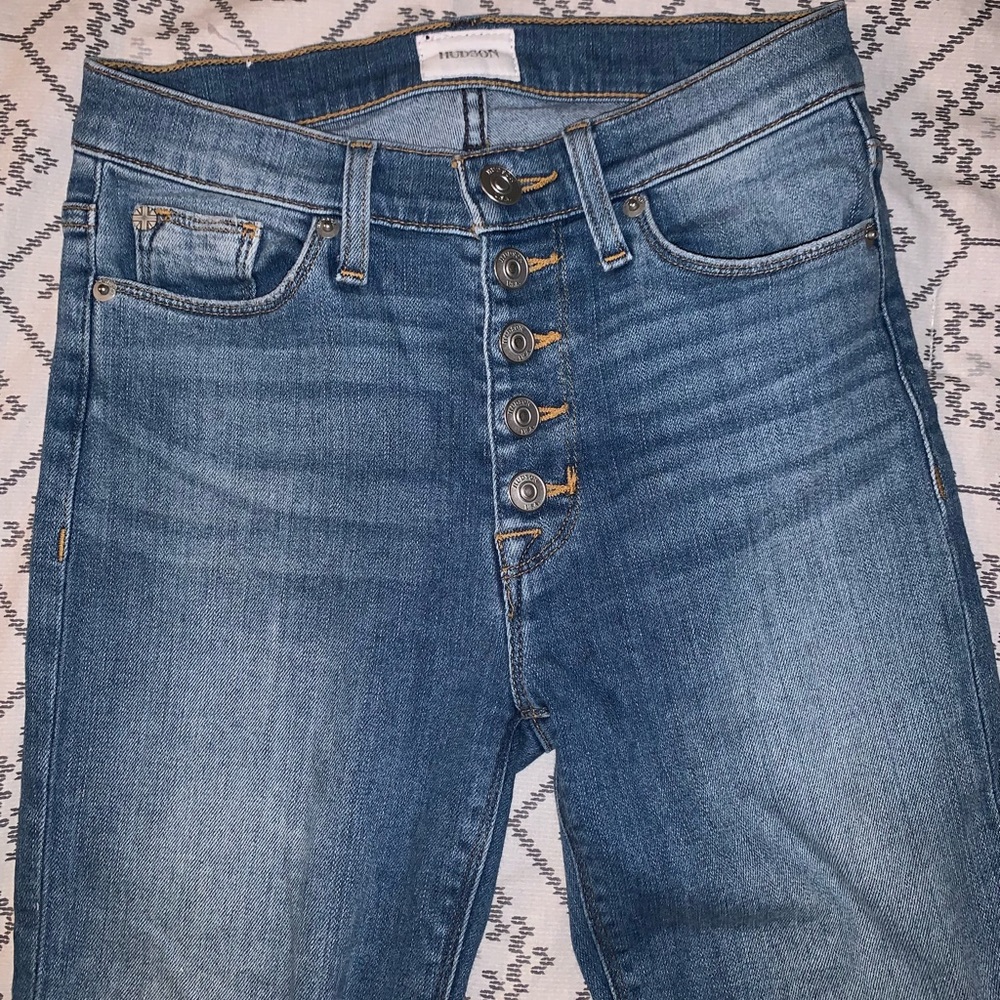 Ciara high rise super sknny Hudson jeans. Tags!